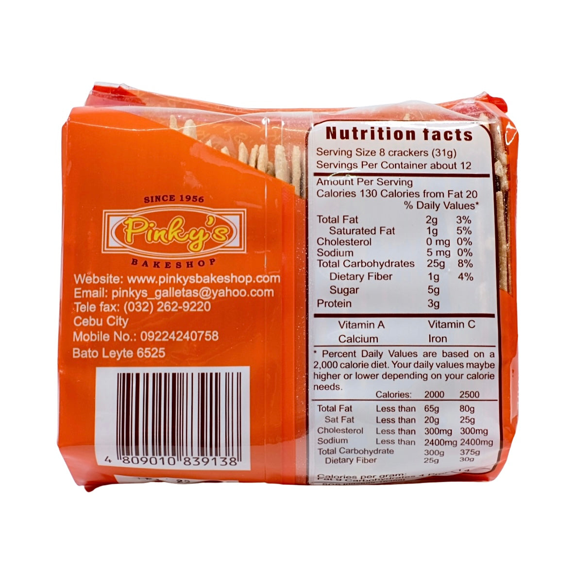 Pinky's Salvaro Coconut Crackers