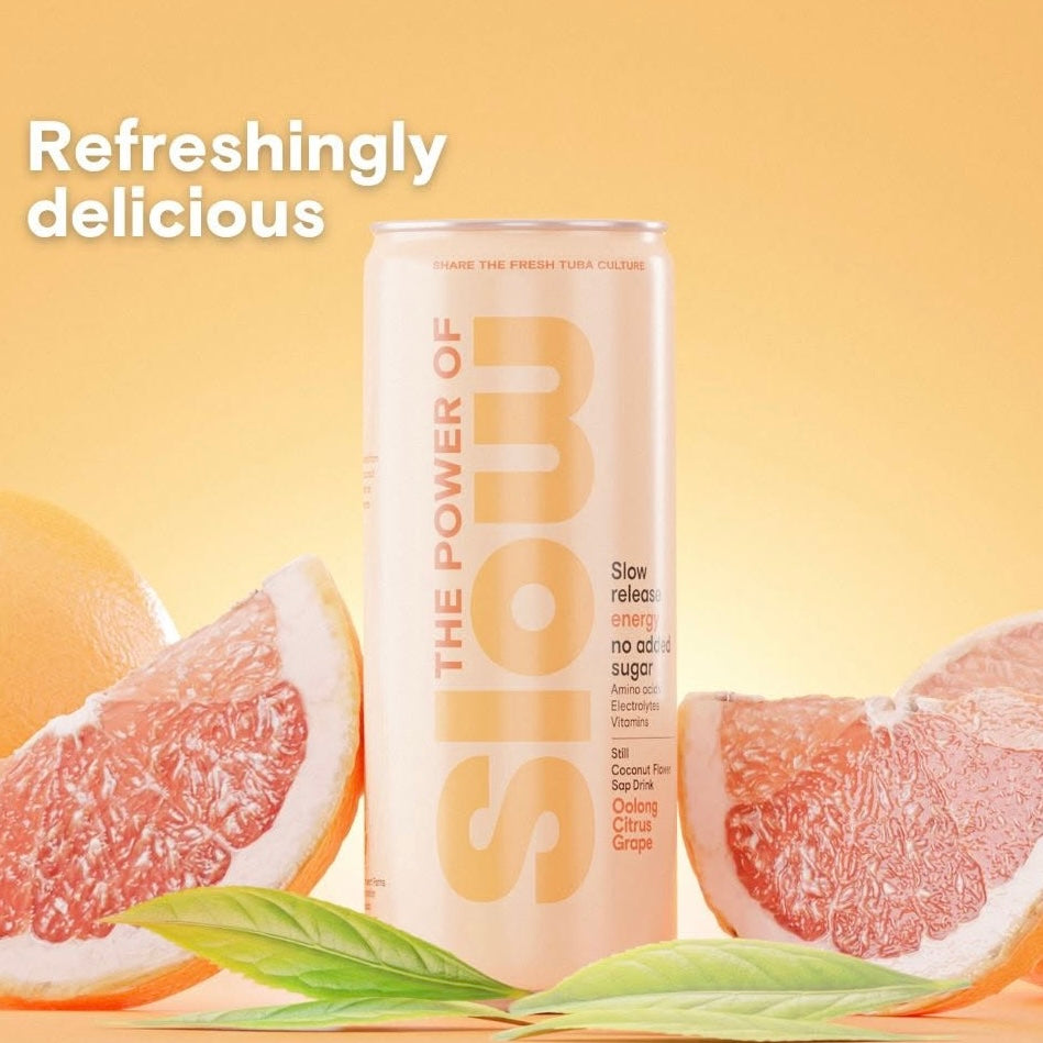 Cocoes Slow Oolong Citrus Grape 330mL