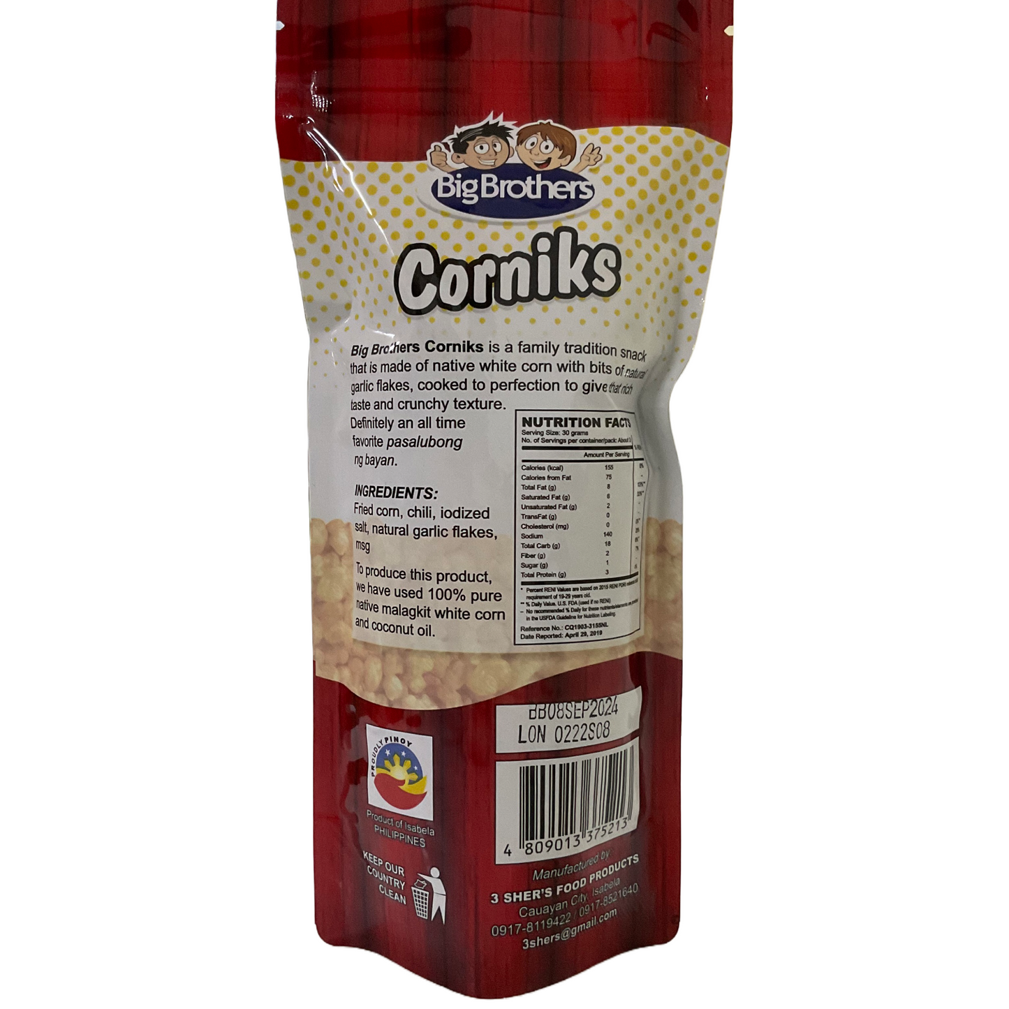 Big Brothers Corniks 90g