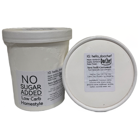 Doc Chef Sea Salt Caramel Ice Cream Pint