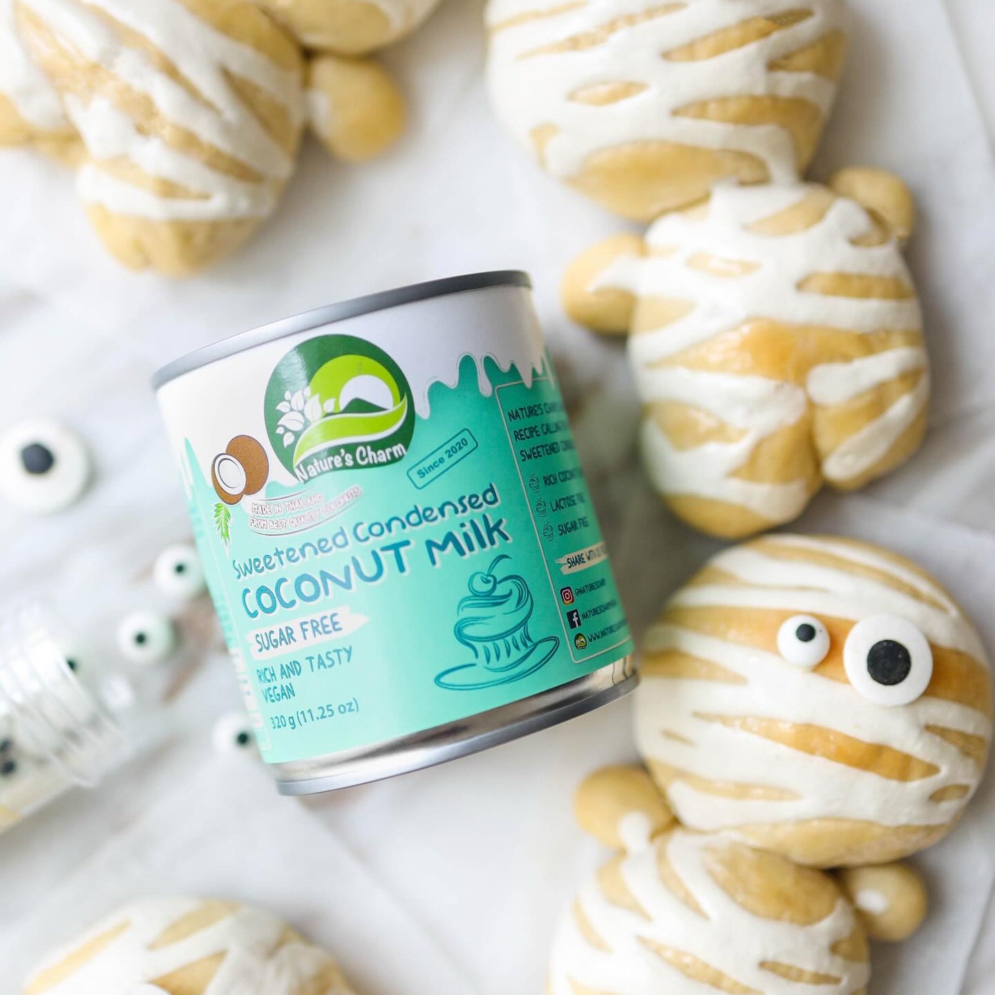 Nature's Charm Sugar-Free Condensed Coconut Milk 320g