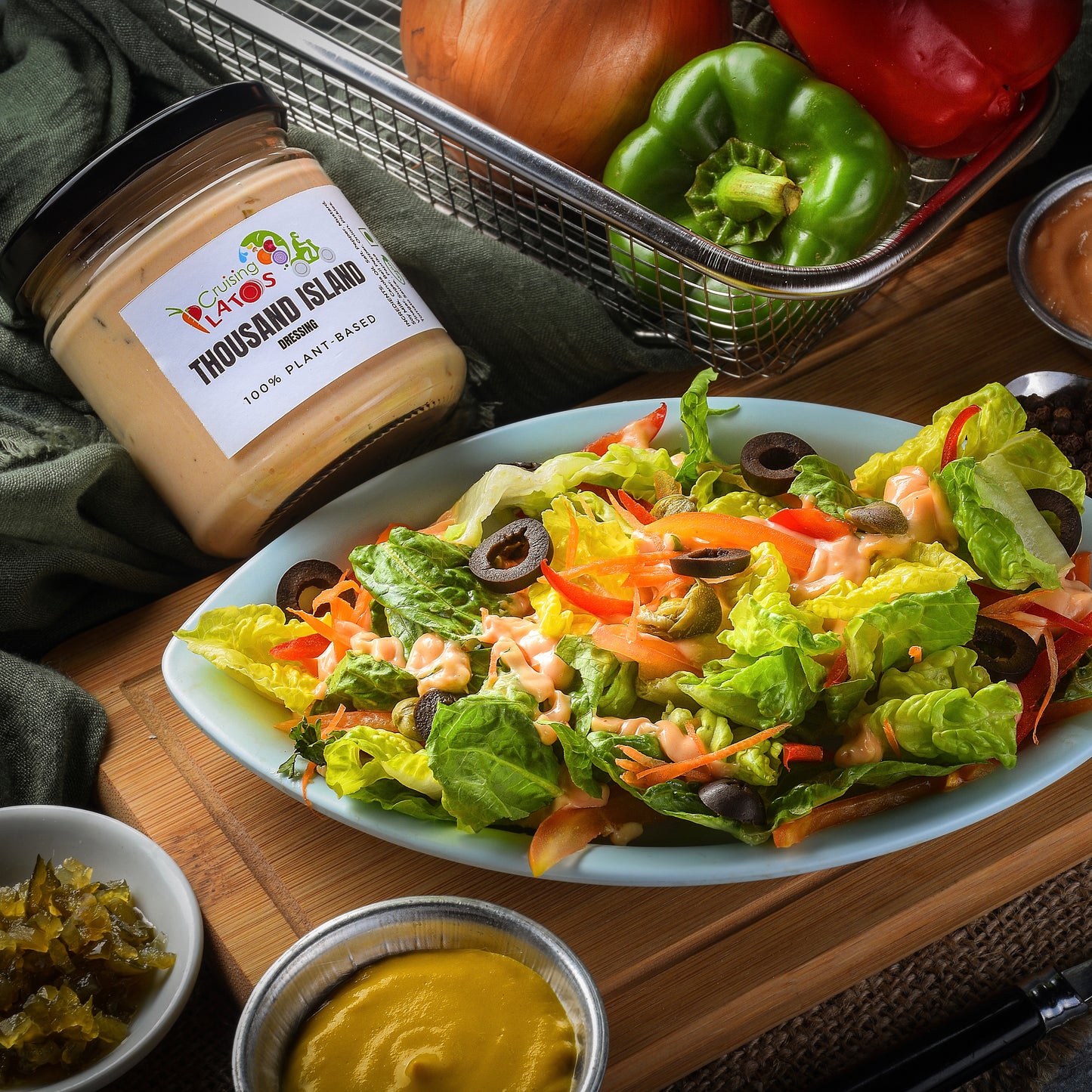 Cruising Platos Vegan Thousand Island Dressing 200mL (gluten-free)