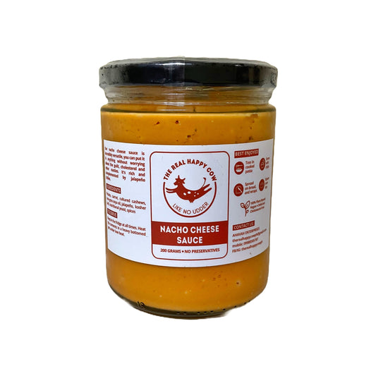 The Real Happy Cow Nacho Cheese Sauce 500mL