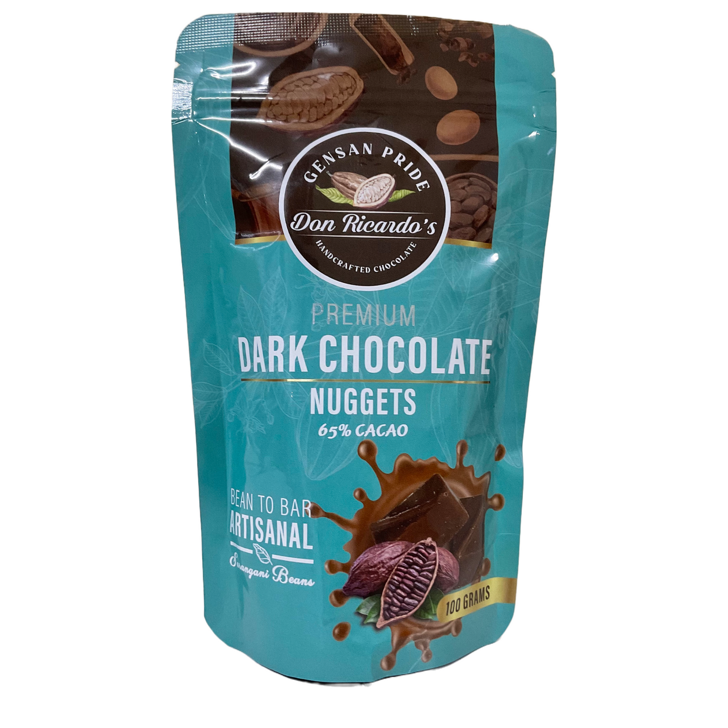 Don Ricardo’s Premium Dark Chocolate Nuggets 100g (gluten-free)
