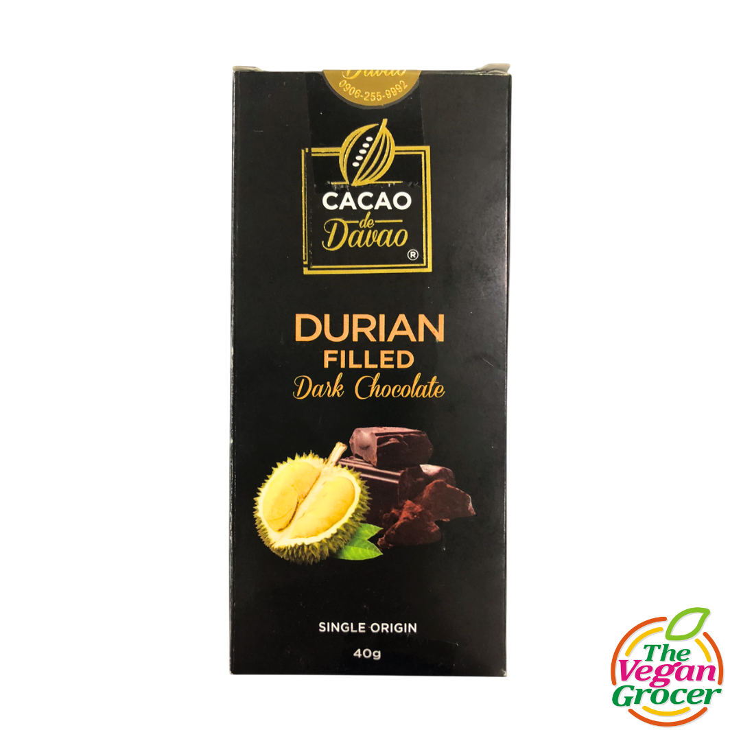 Cacao de Davao Durian Filled Dark Chocolate 40g