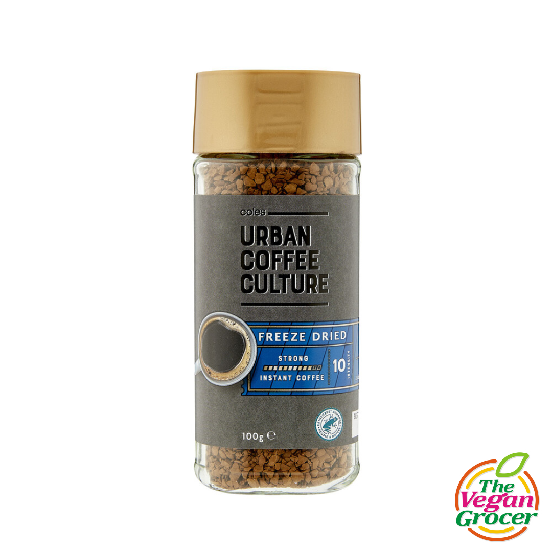 Coles Urban Coffee Culture Freeze Dried Strong Instant Coffee 100g