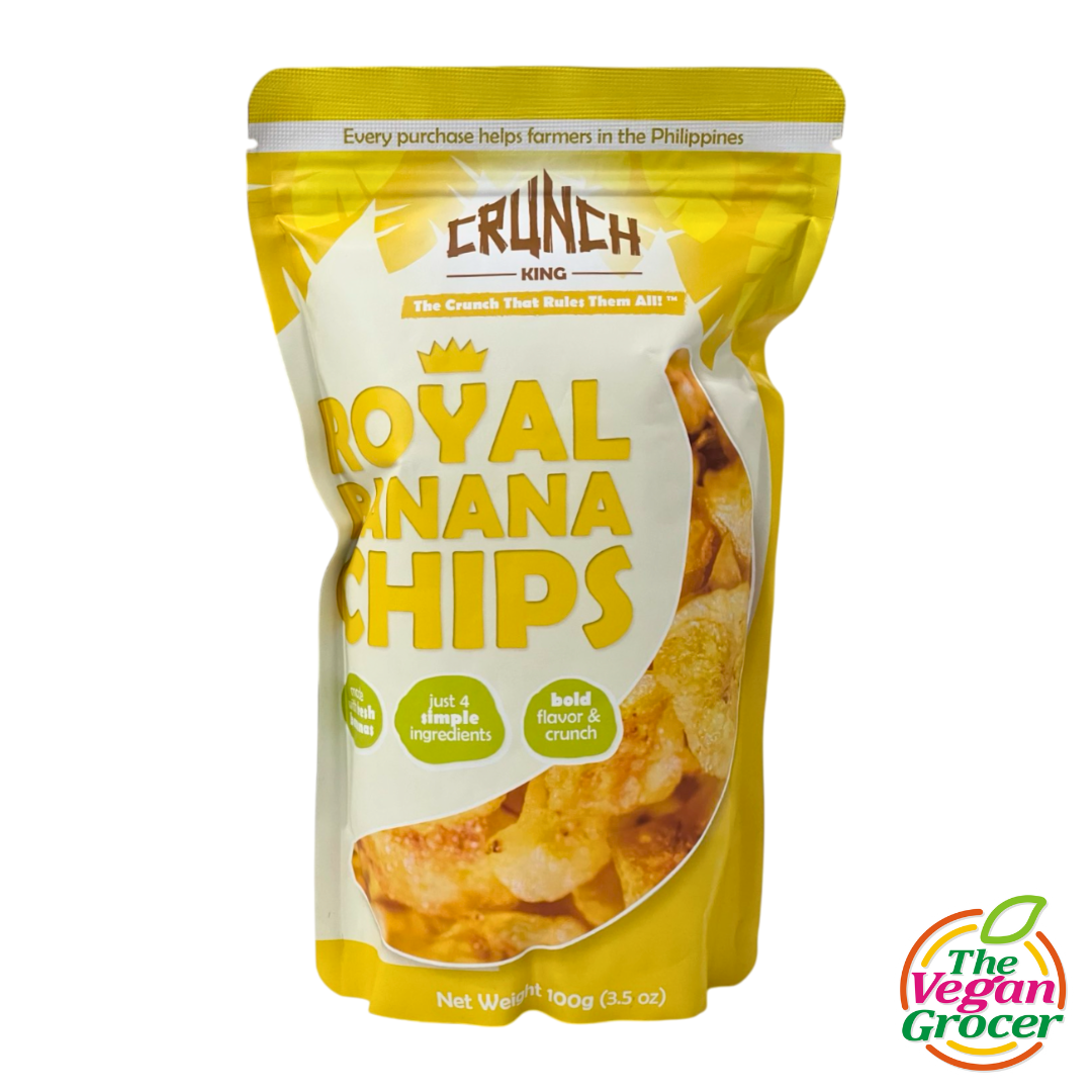 Crunch King Banana Chips 100g (gluten-free)