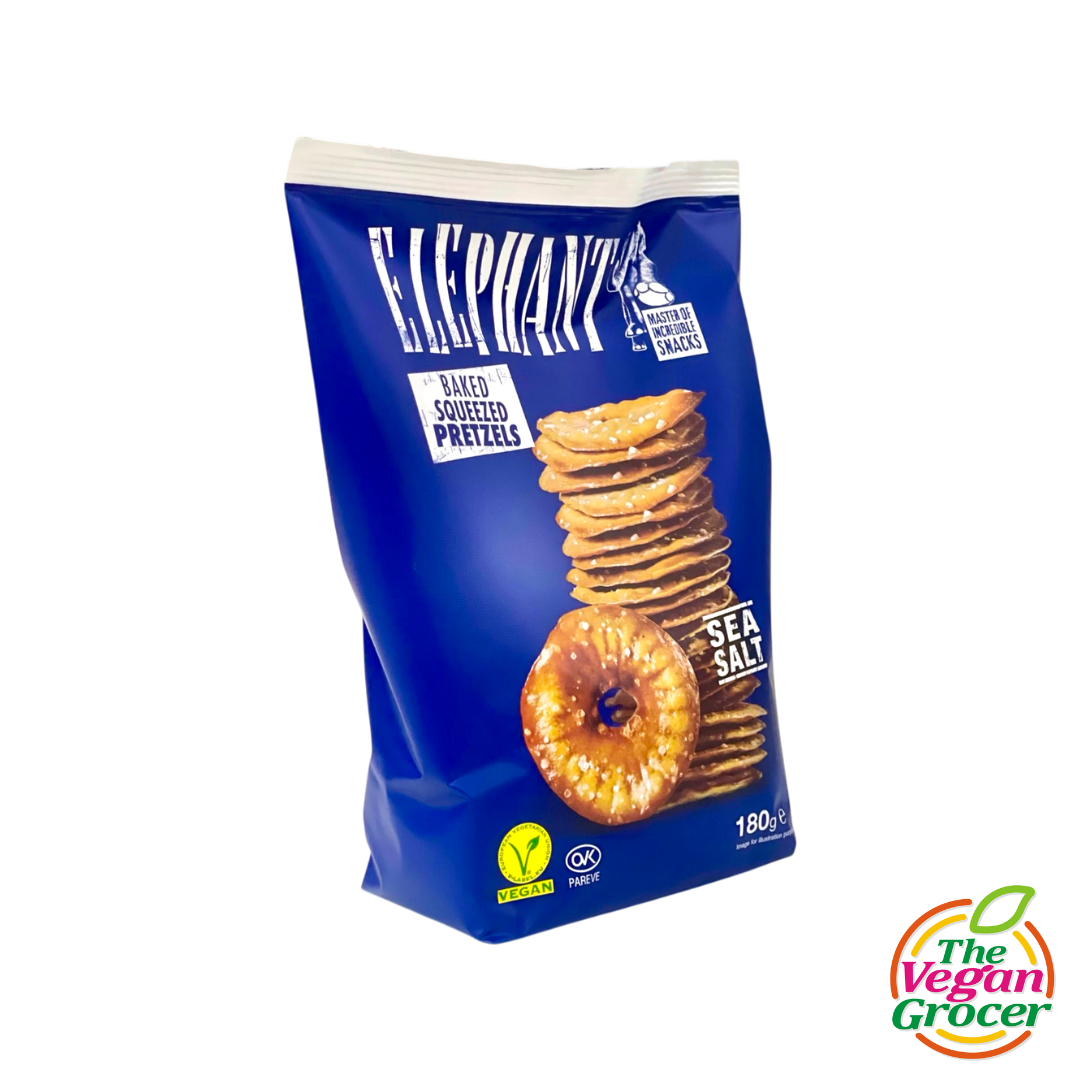Elephant Flat Pretzels Sea Salt 180g