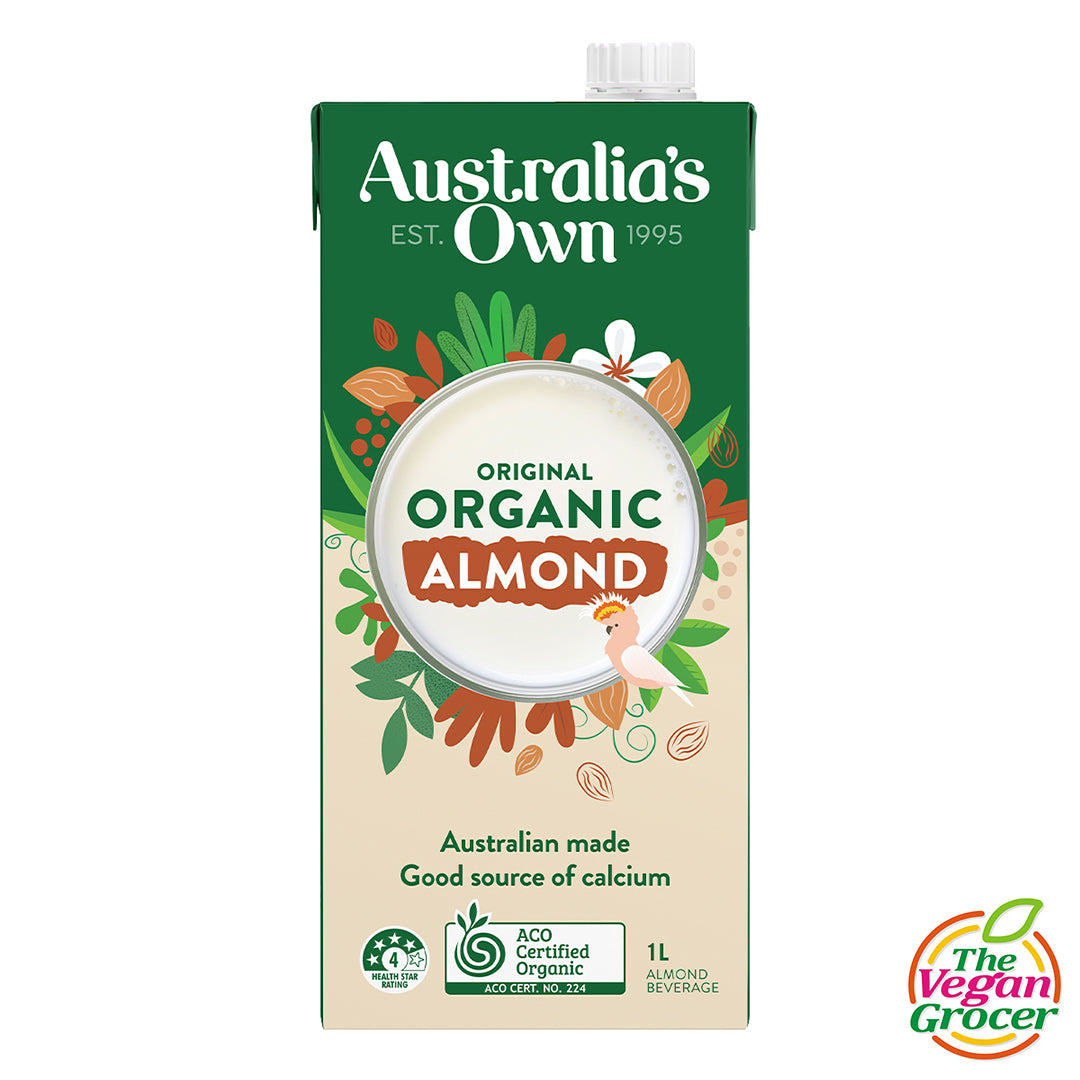 Australia’s Own Almond Milk Original 1L (gluten-free, organic)