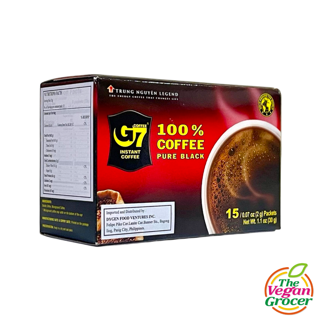 G7 100% Pure Black Instant Coffee 15s (sugar-free)