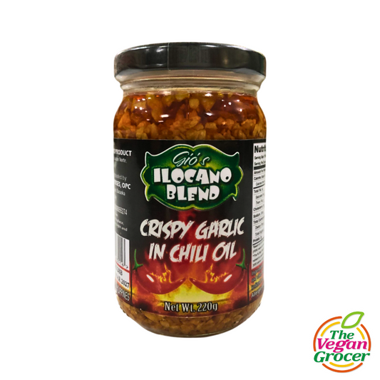 Gio’s Ilocano Blend Crispy Garlic in Chili Oil 220g