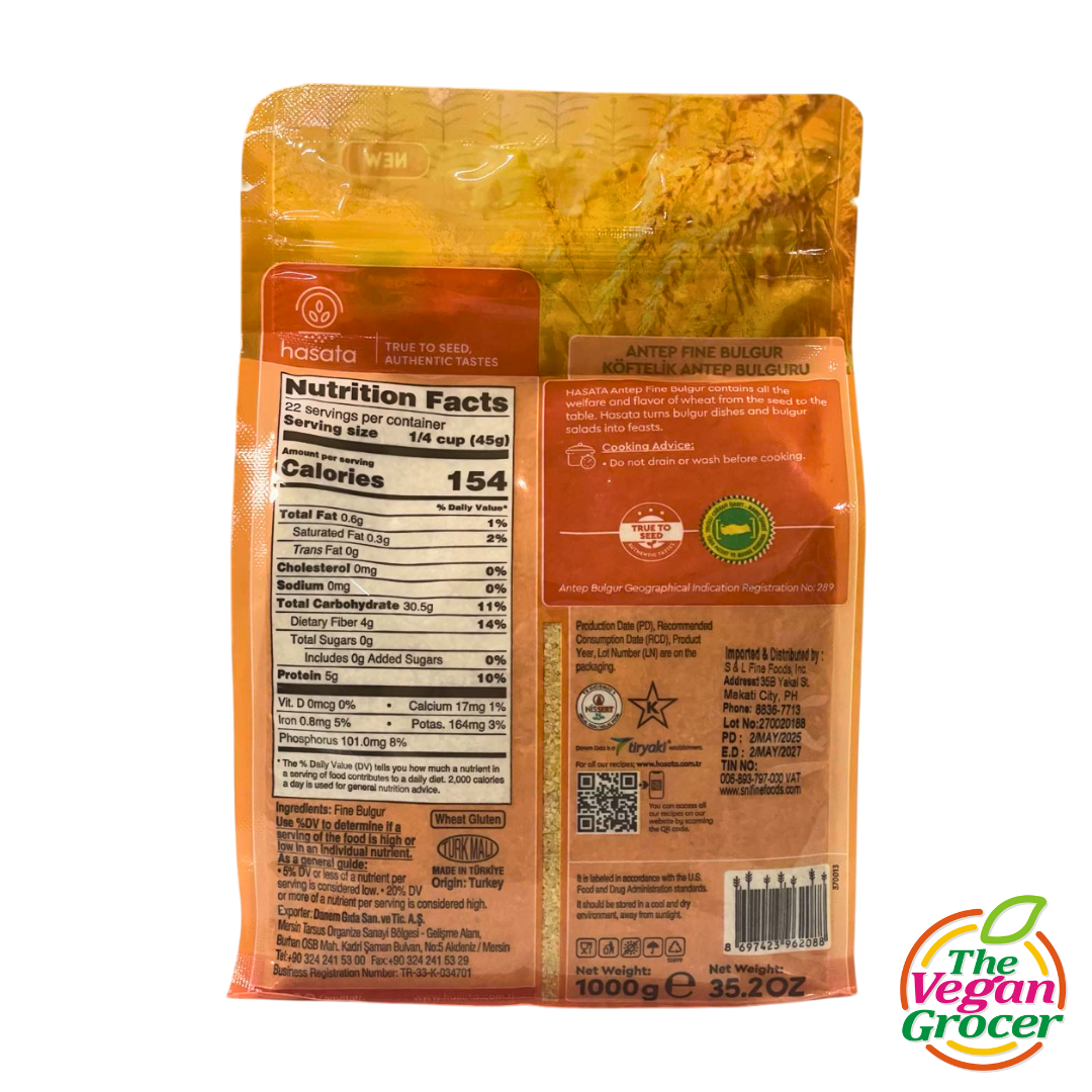 Hasata Fine Bulgur 1kg