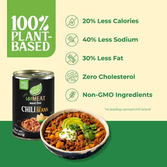 Unmeat Chili with Beans 425g