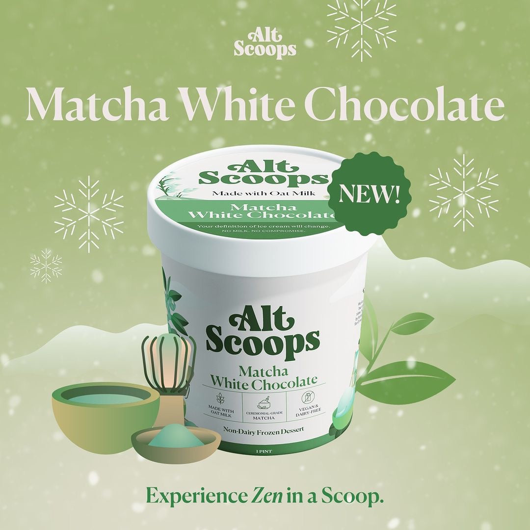Alt Scoops Matcha White Chocolate pint