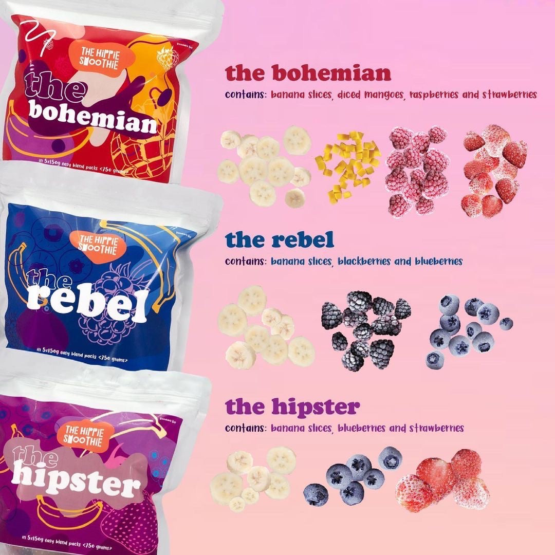 The Hippie Smoothie Mix 750g (5 packs in 150g)