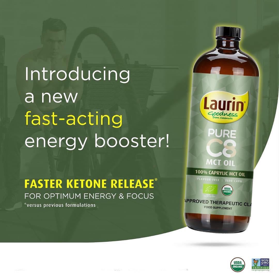 Laurin Pure C8 MCT Oil organic 500mL