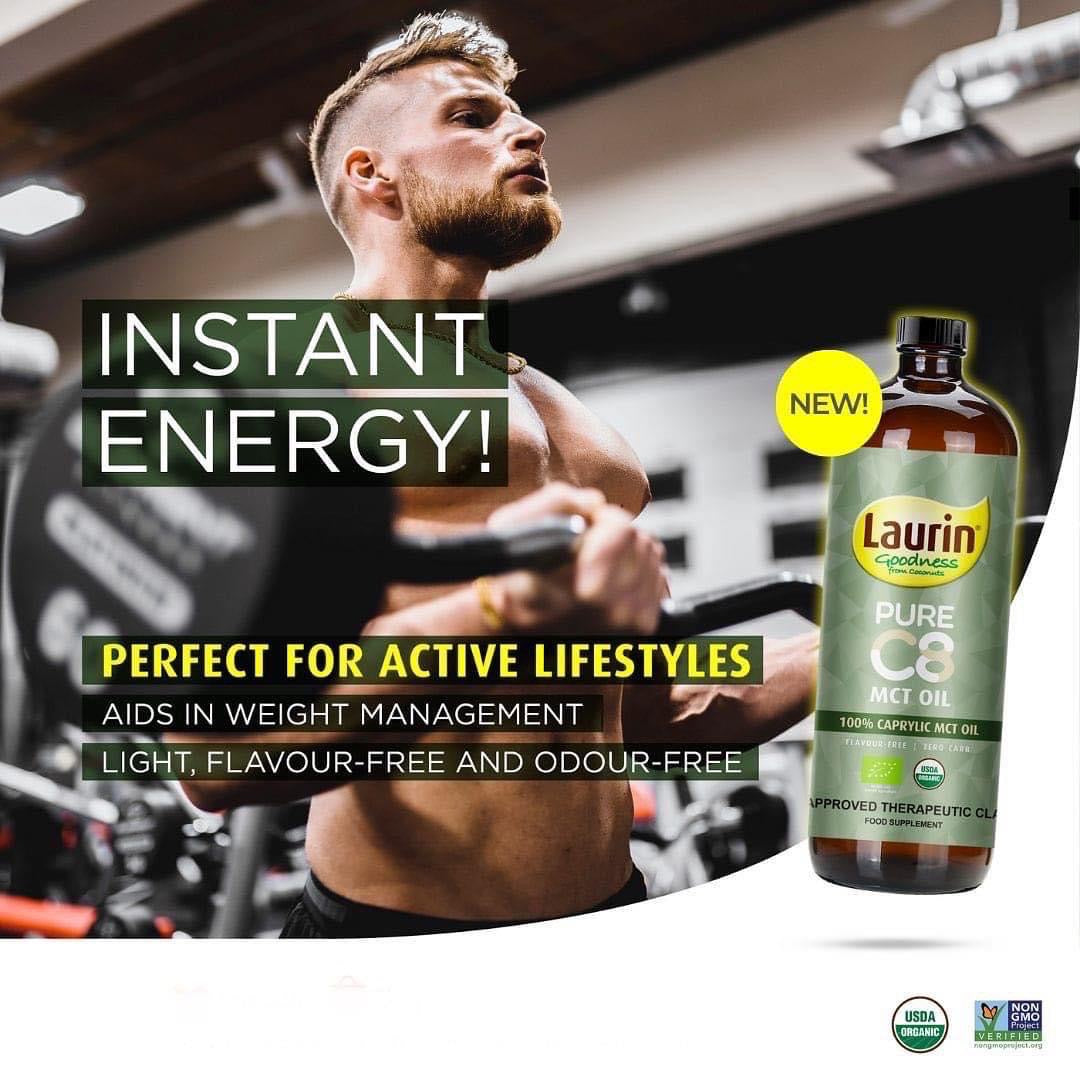Laurin Pure C8 MCT Oil organic 500mL