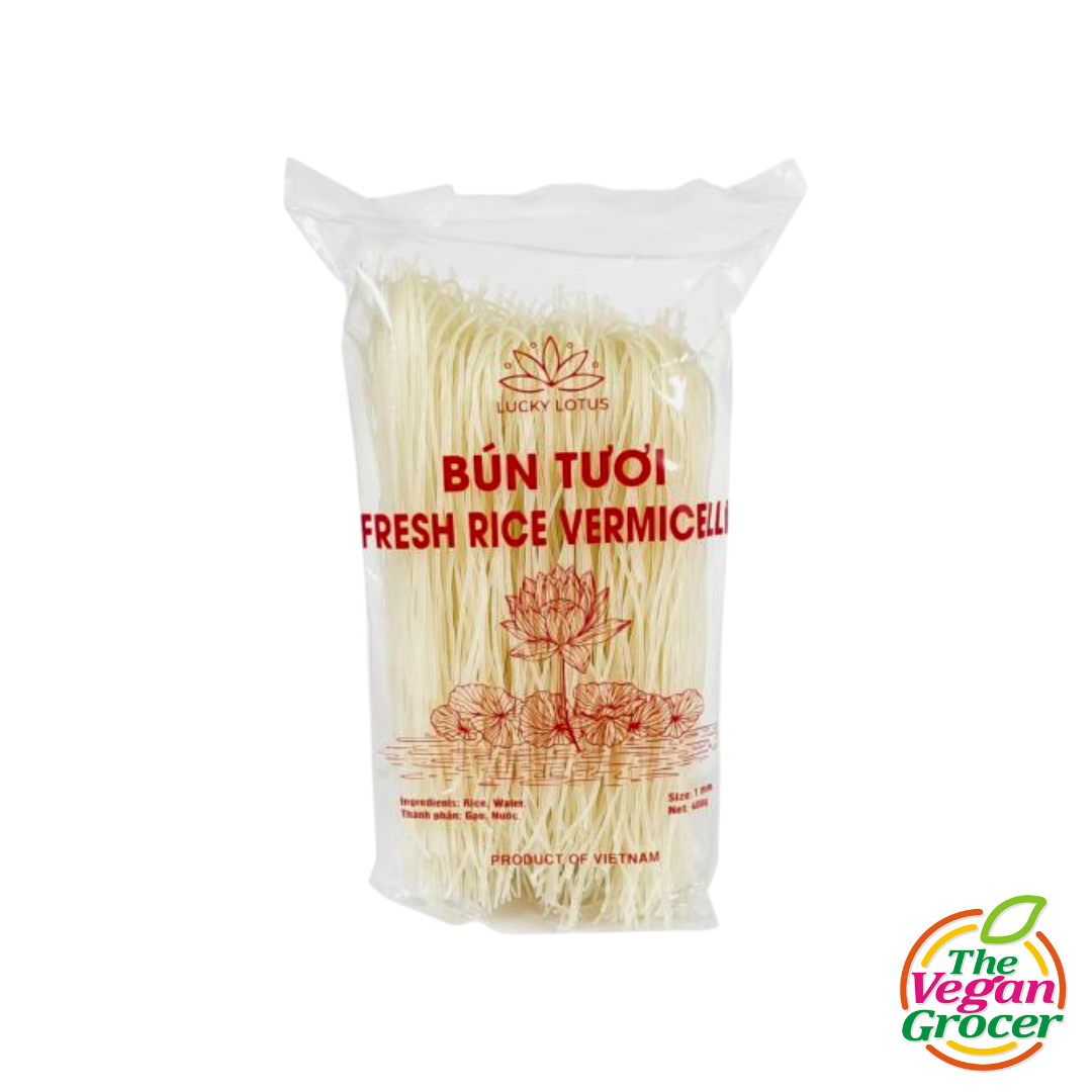 Lucky Lotus Bun Tuoi Rice Vermicelli 1mm 400g (gluten-free)