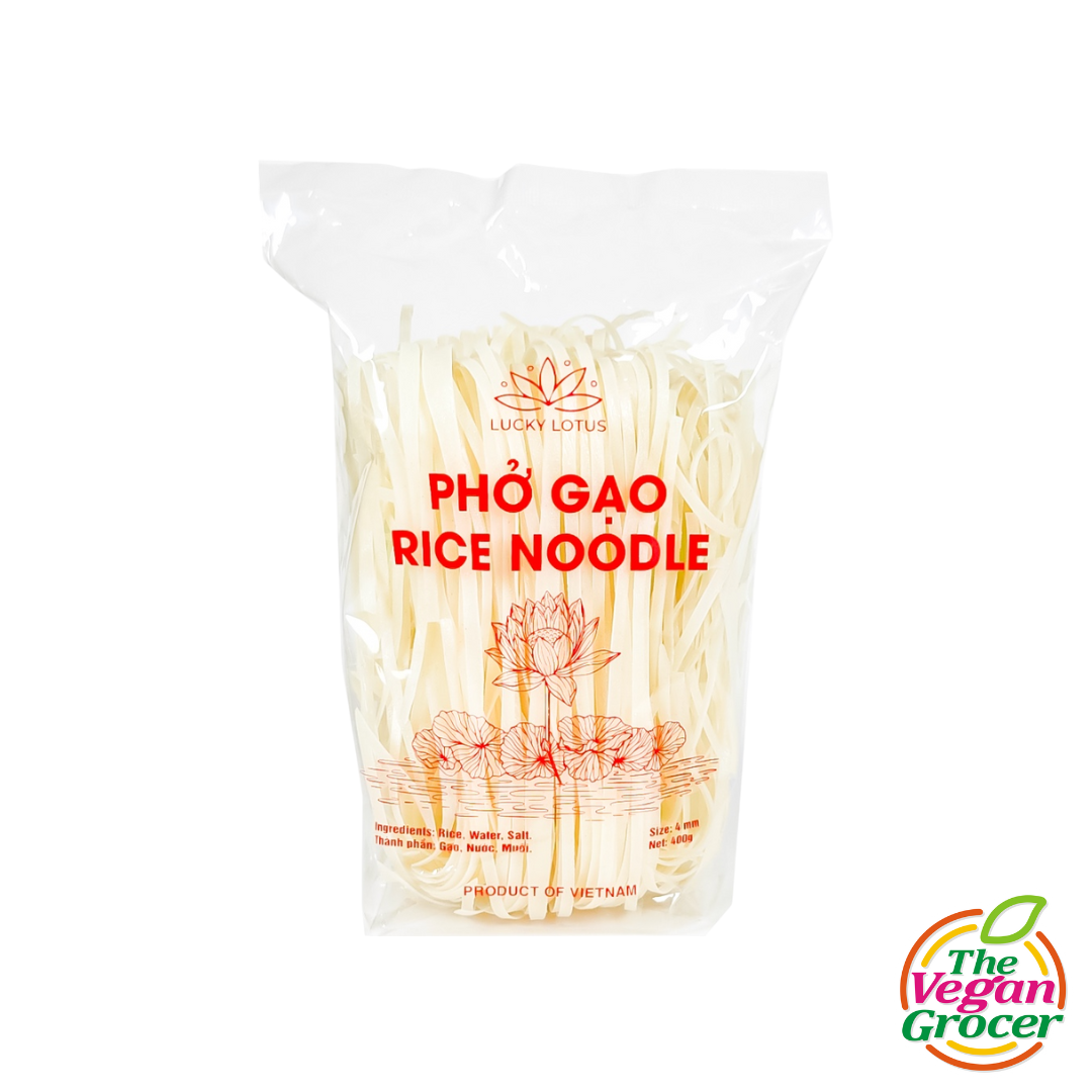 Lucky Lotus Pho Gao Rice Noodles 4mm 400g (gluten-free)