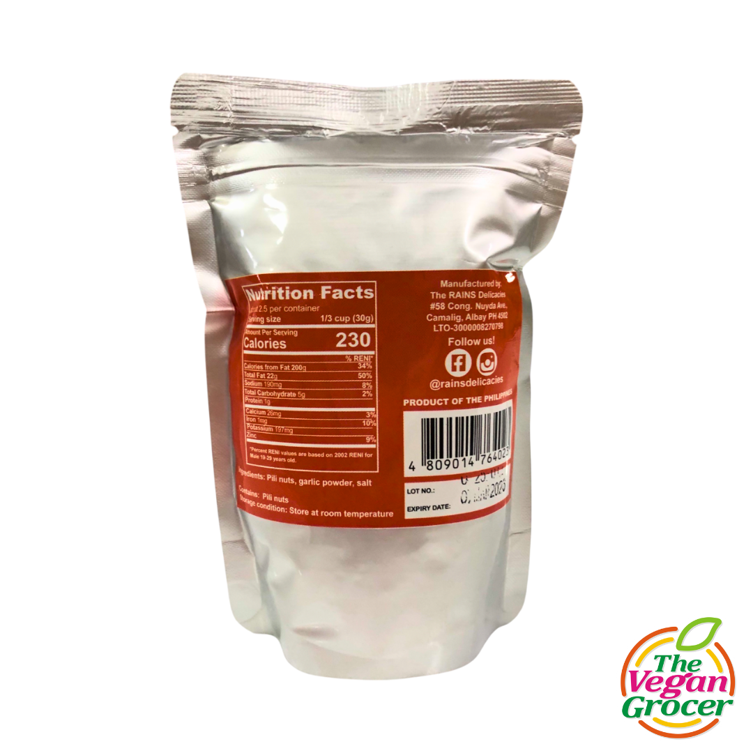 Rains Pili Nuts Garlic 70g