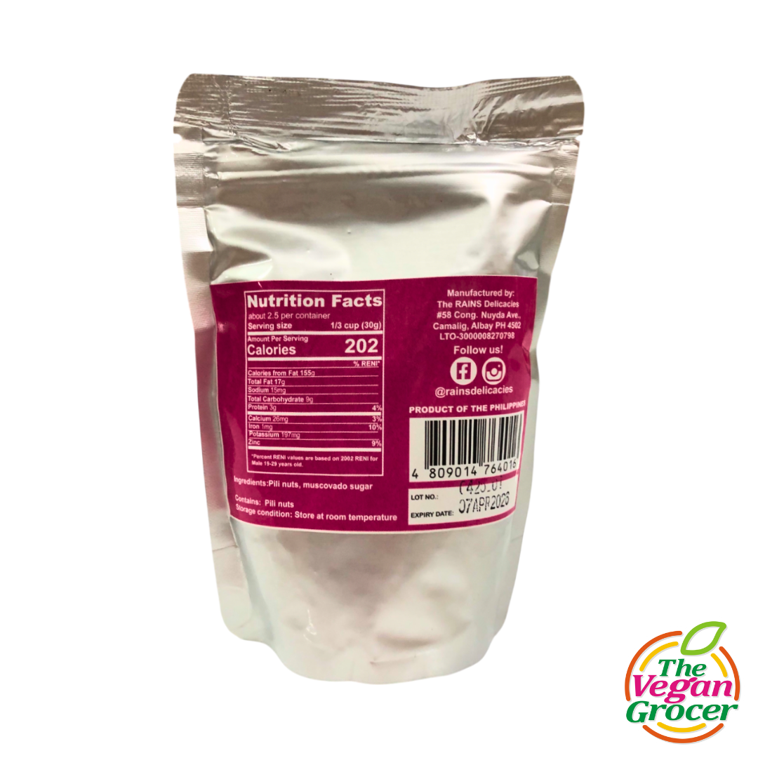 Rains Pili Nuts Muscovado 75g