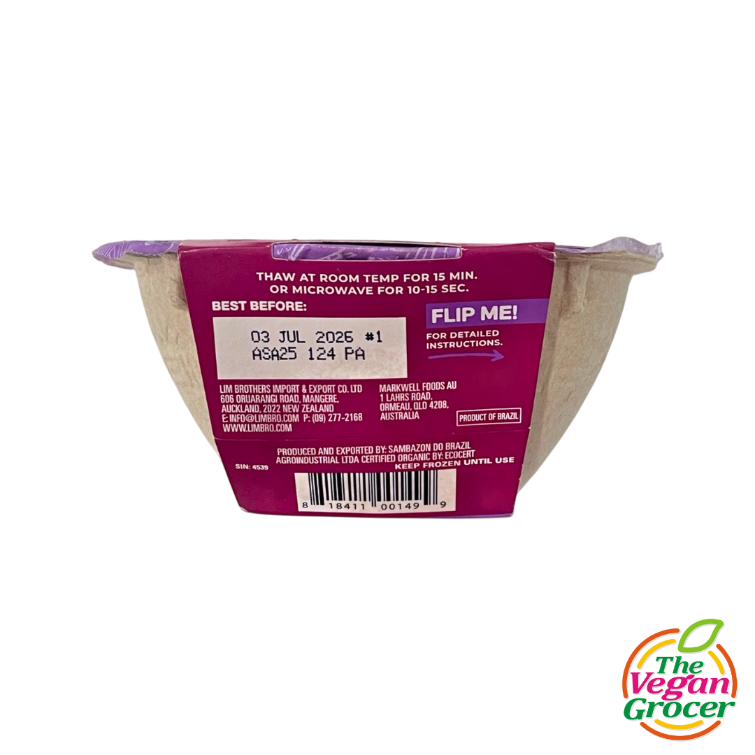 Sambazon Ready to Eat Organic Açaí Bowl w Granola 173g