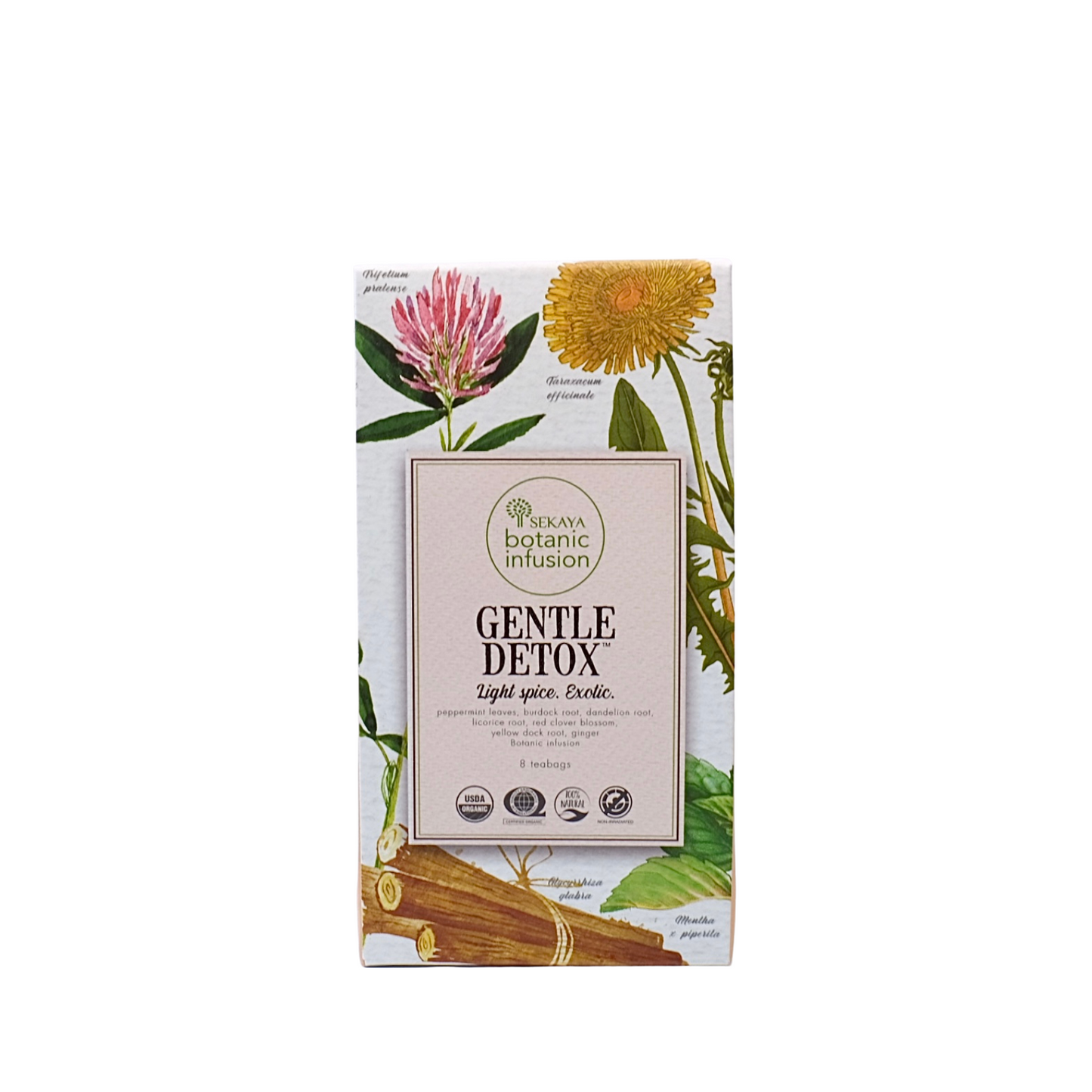 Sekaya Organic Gentle Detox 8s