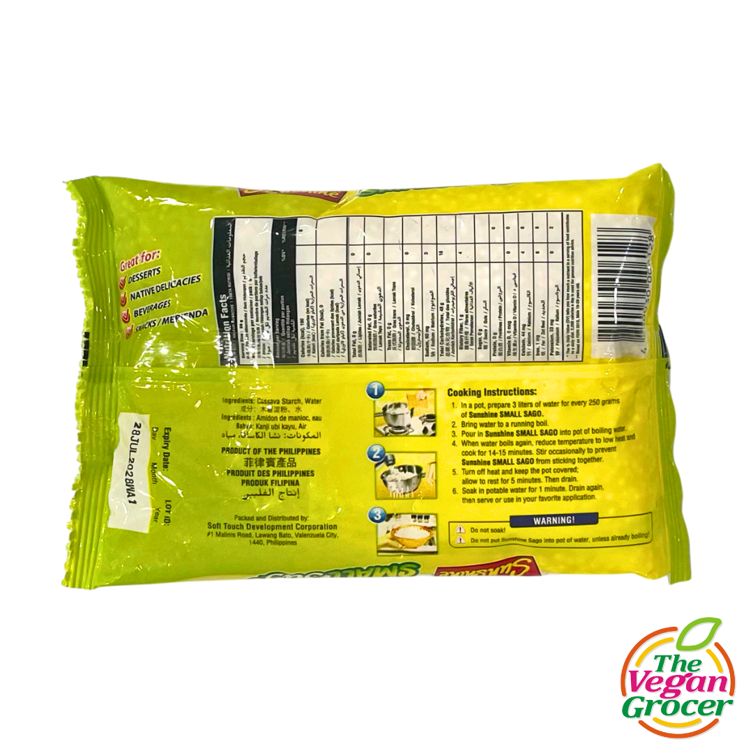Sunshine Small Sago 250g
