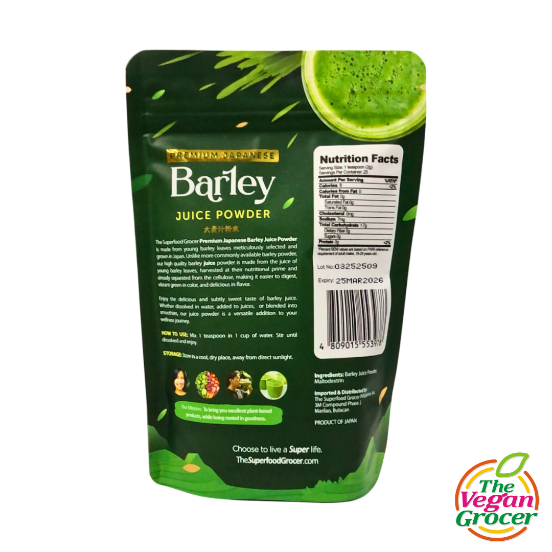The Superfood Grocer Premium Japanese Barley 50g