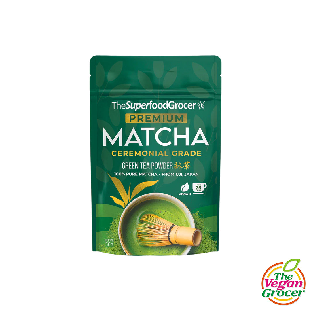 The Superfood Grocer Premium Matcha Ceremonial Grade Powder 50g