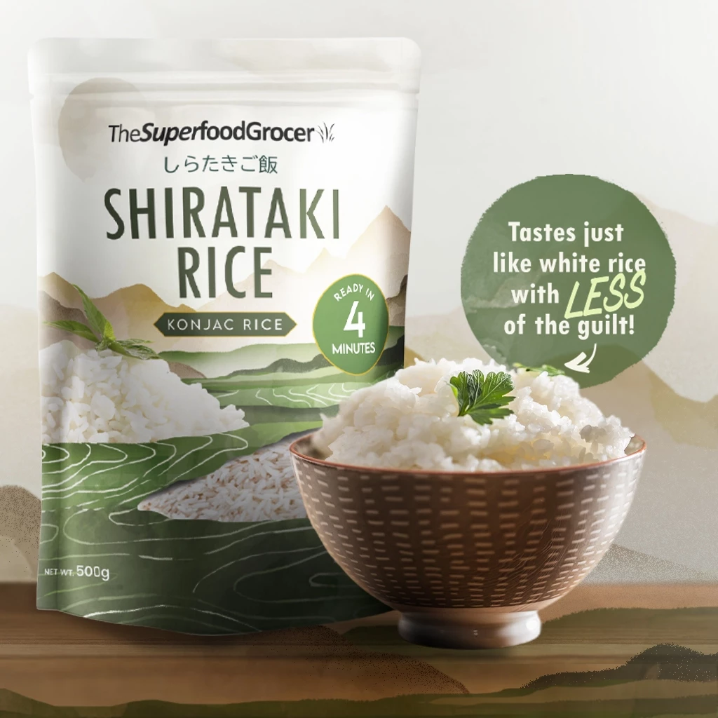 The Superfood Grocer Shirataki Rice 500g (gluten-free)