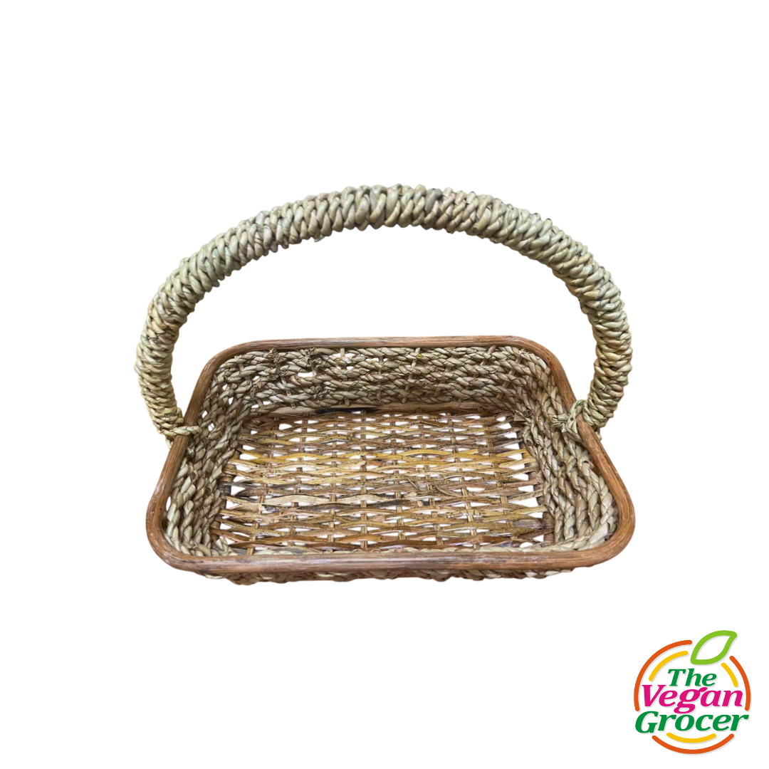 TVG Rectangular Basket w Handle (Small)