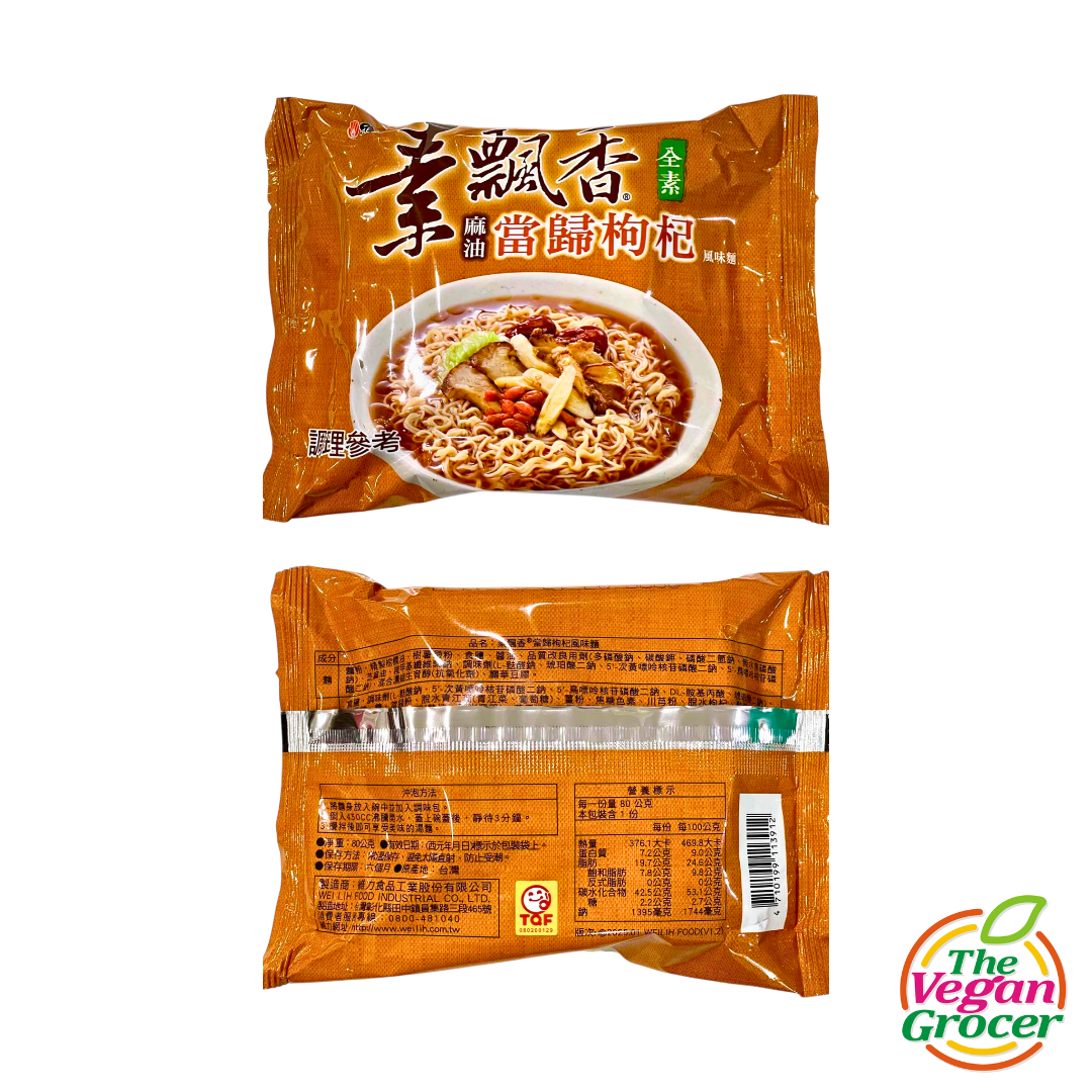 Taiwan Dong Quai Noodles Soup 80g