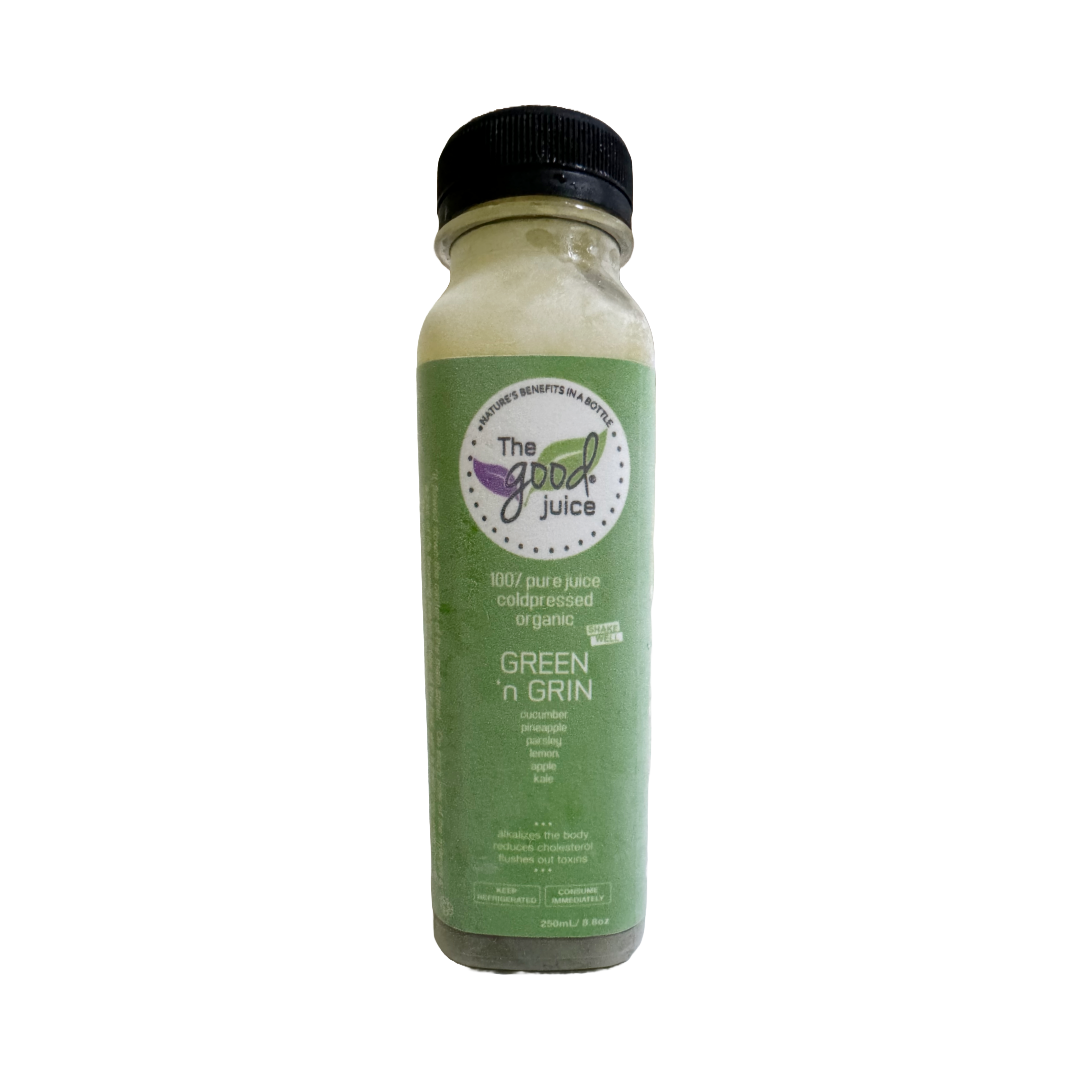 The Good Juice Green N Grin 250mL