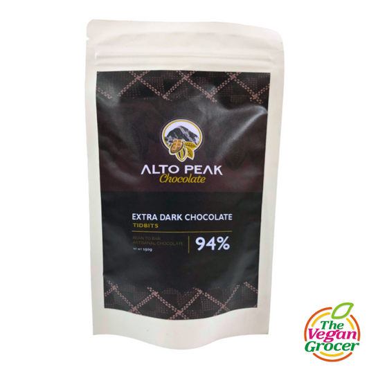 Alto Peak 94% Extra Dark Chocolate Tidbits 150g