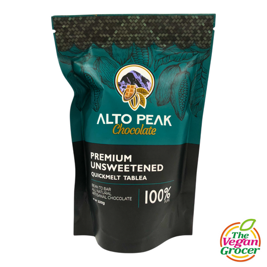 Alto Peak Premium Unsweetened Quickmelt Tablea 220g (100% pure, no sugar added)