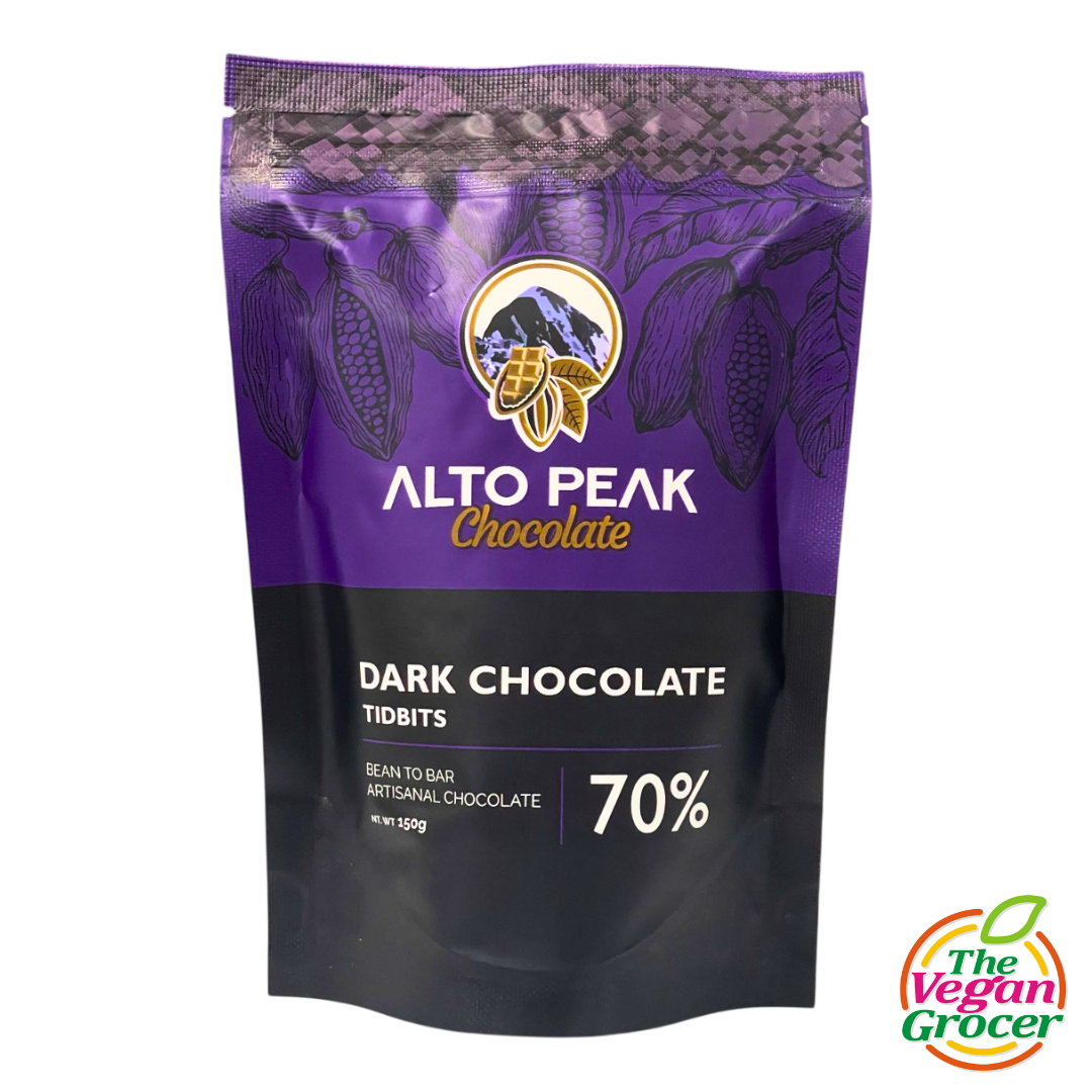 Alto Peak 70% Dark Chocolate Tidbits 150g