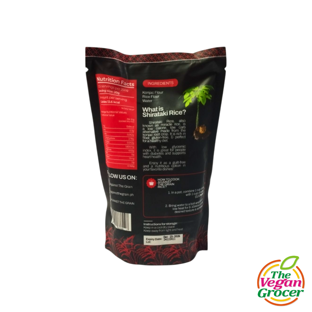 ATG Premium Shirataki Konjac Rice 250g (gluten-free)