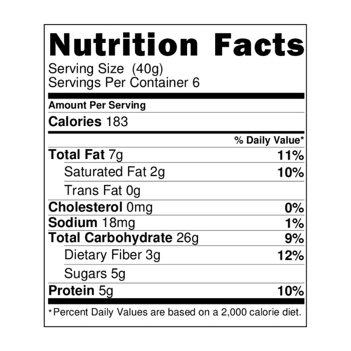 Pili & Pino Banana Cacao Granola 240g