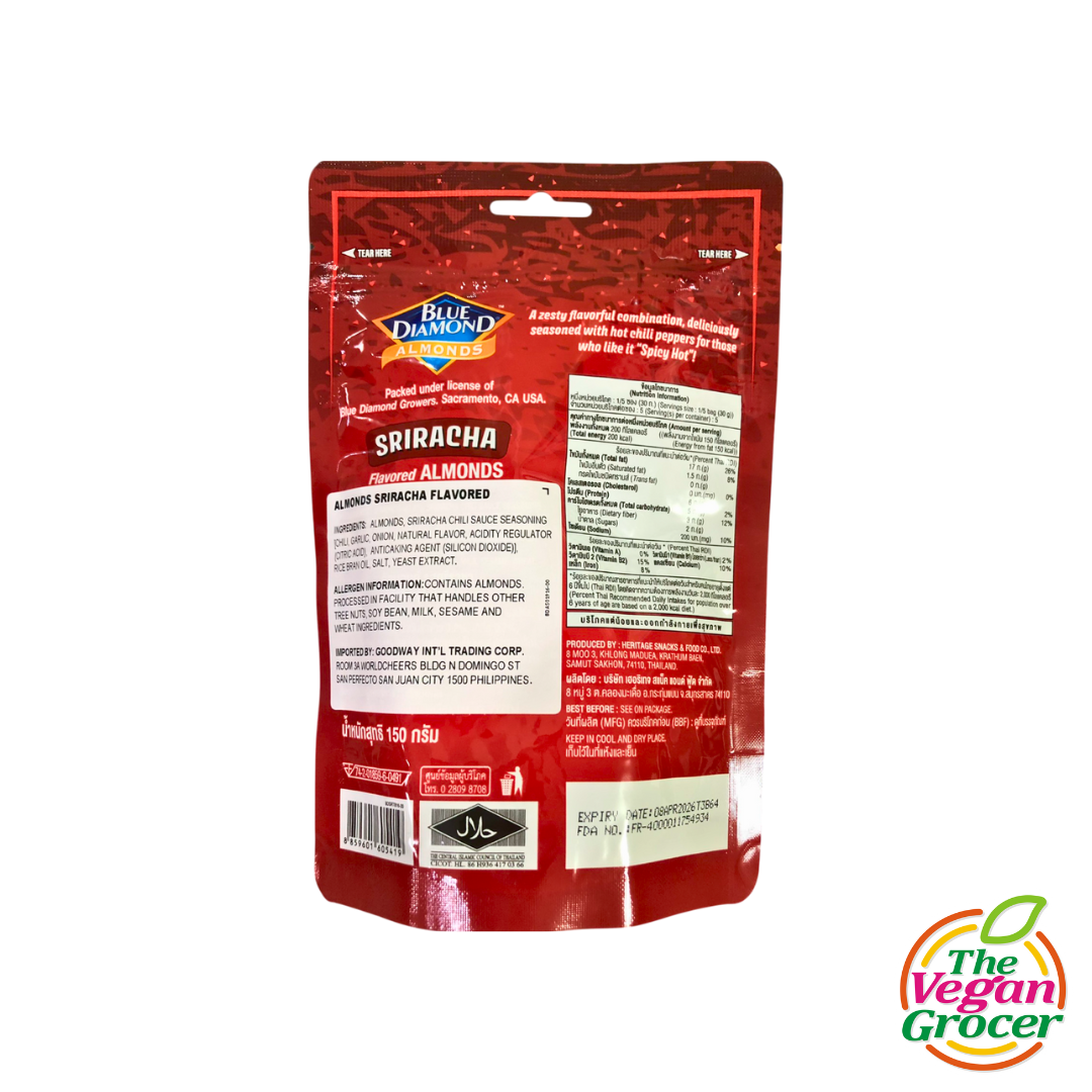 Blue Diamond Almonds XTREMES Sriracha 150g