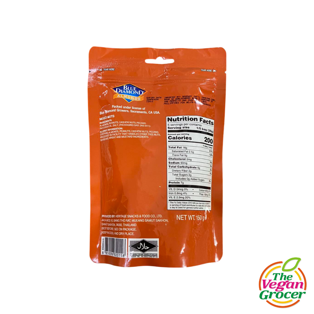 Blue Diamond Premium Mixed Nuts 150g
