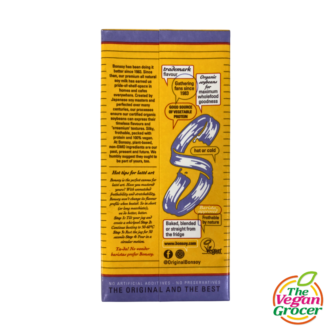 Bonsoy Soy Milk 1L (organic)