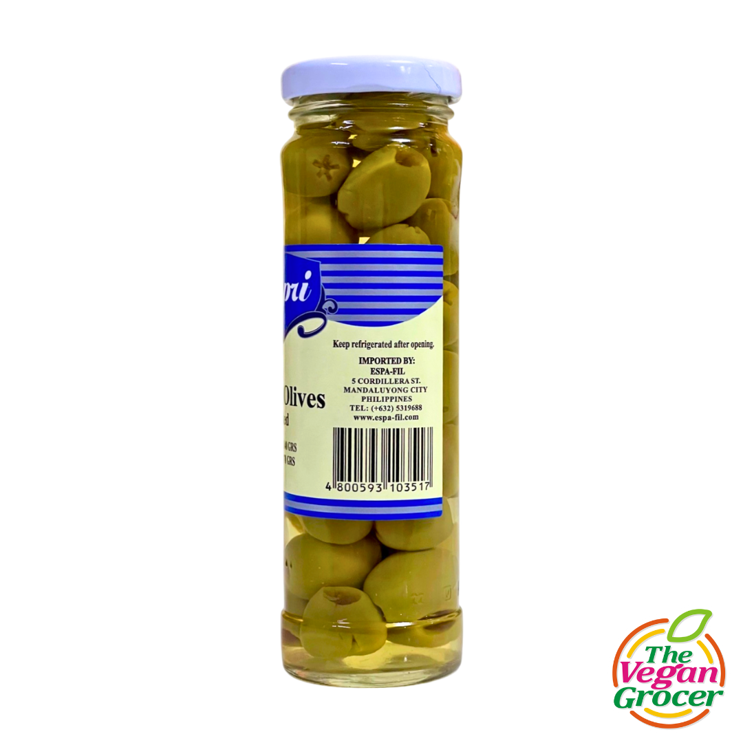 Capri Green Olives (Pitted) 140g