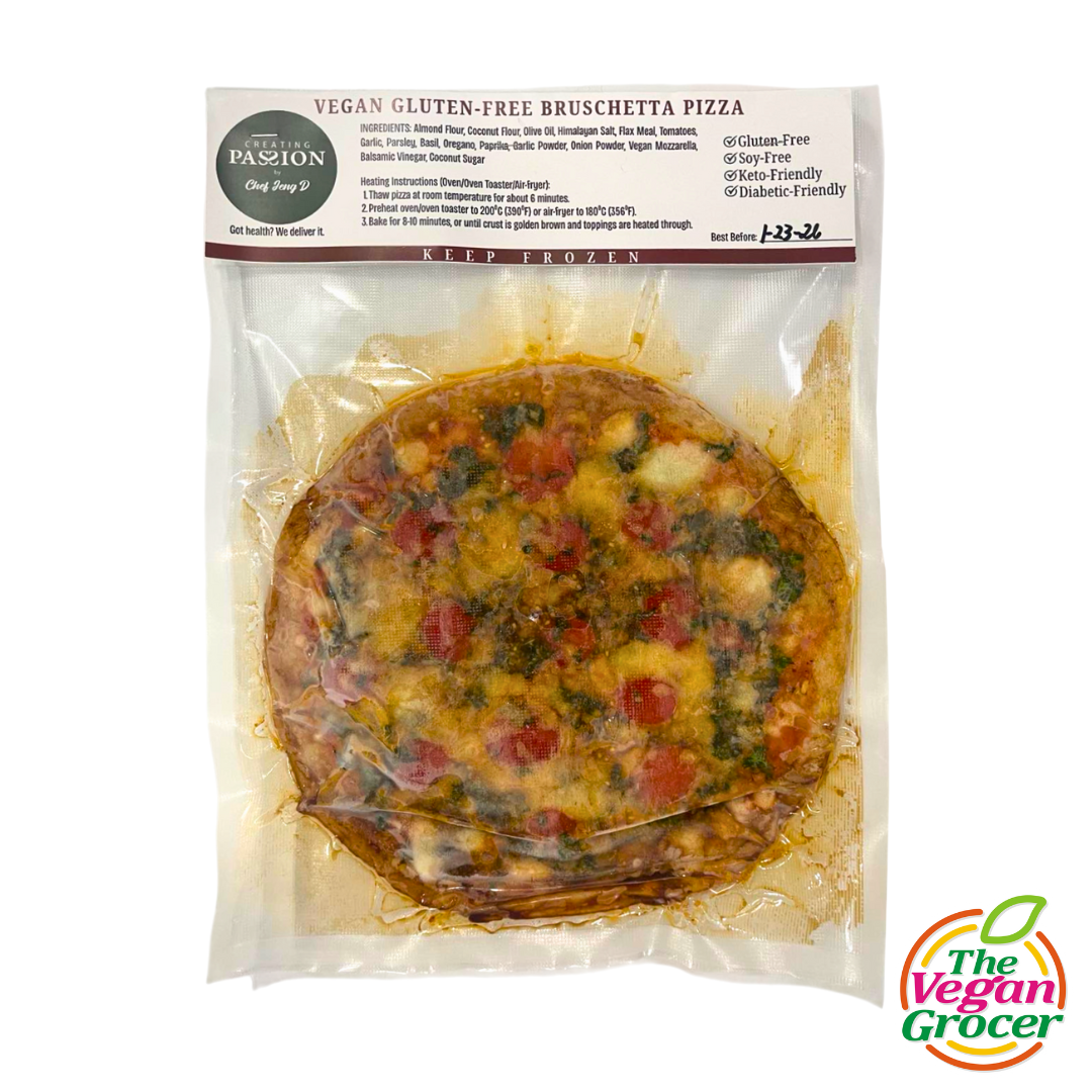 Chef Jeng Vegan Bruschetta Pizza 10" (gluten-free)