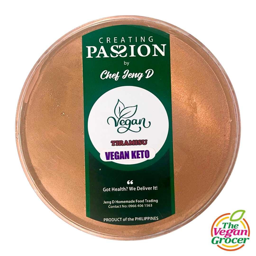 Chef Jeng Vegan Keto Tiramisu Cake 6" Tin (gluten-free, sugar-free)