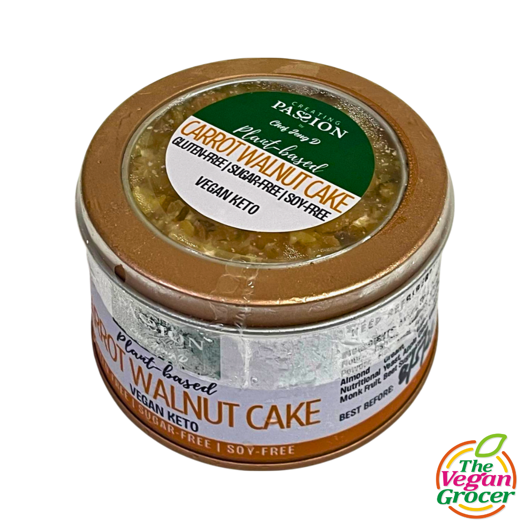 Chef Jeng Carrot Walnut Mini Keto Cake (gluten-free, sugar-free)