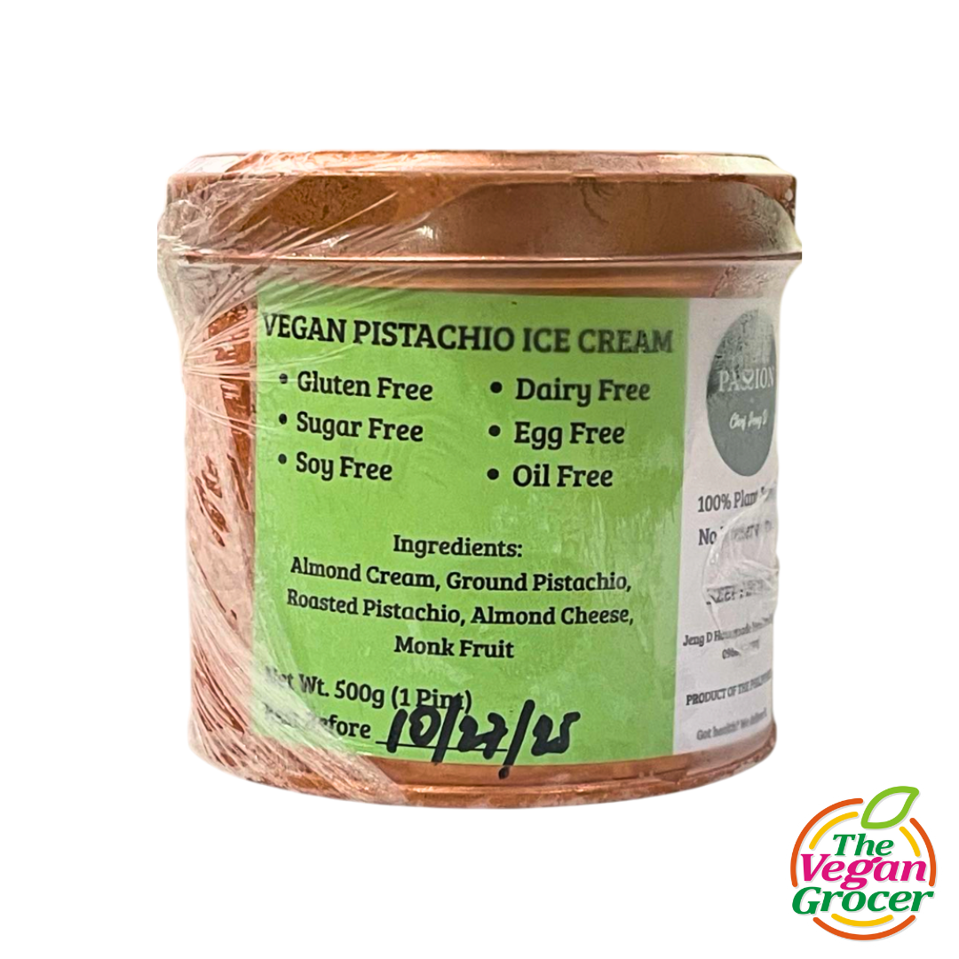 Chef Jeng Pistachio Ice Cream Pint (gluten-free, sugar-free)