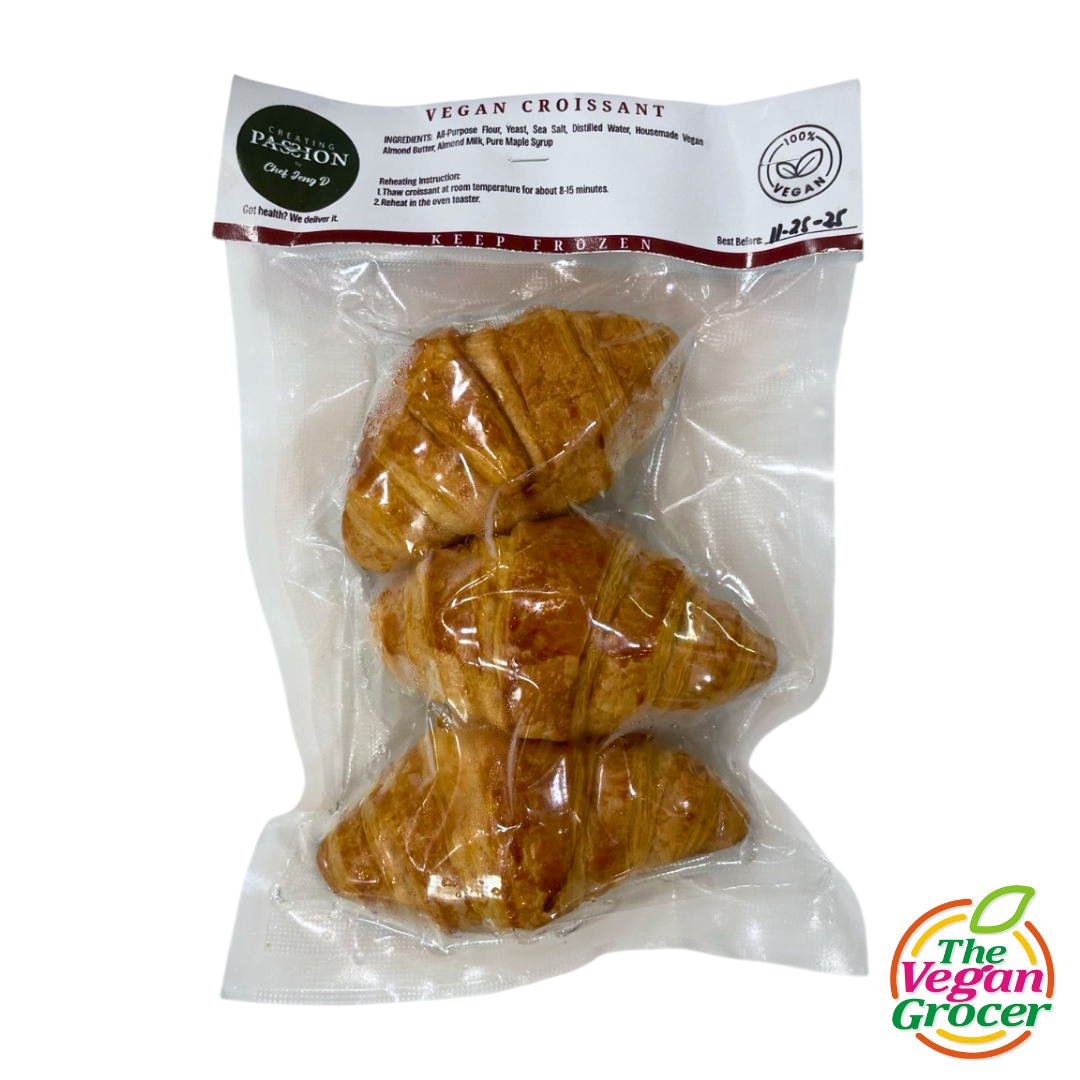 Chef Jeng Frozen Vegan Croissant 3pcs