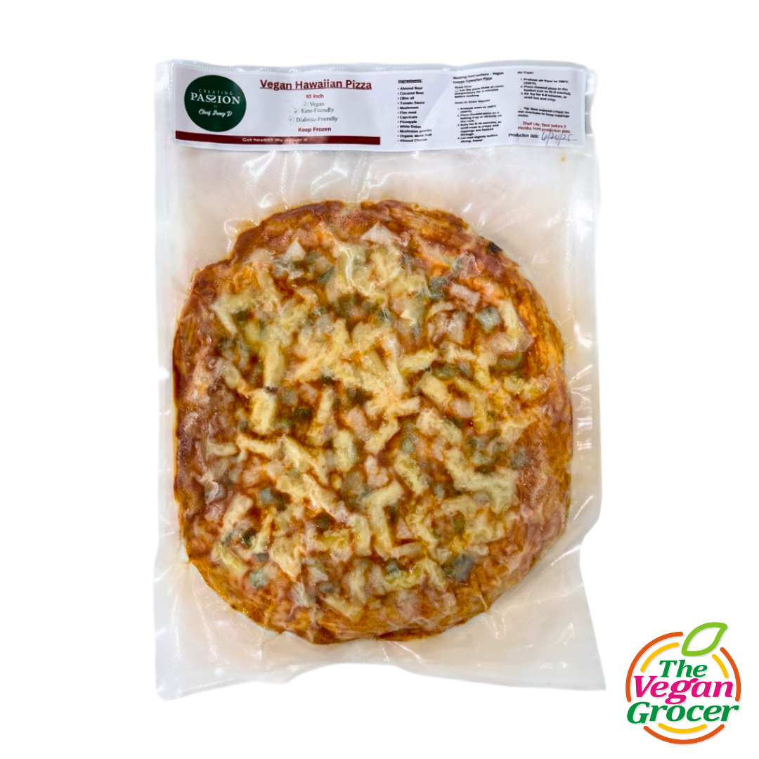 Chef Jeng Vegan Hawaiian Pizza 10" (gluten-free, sugar-free)