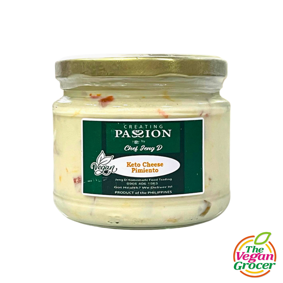 Chef Jeng Keto Cheese Pimiento 350g (gluten-free, sugar-free, soy-free)